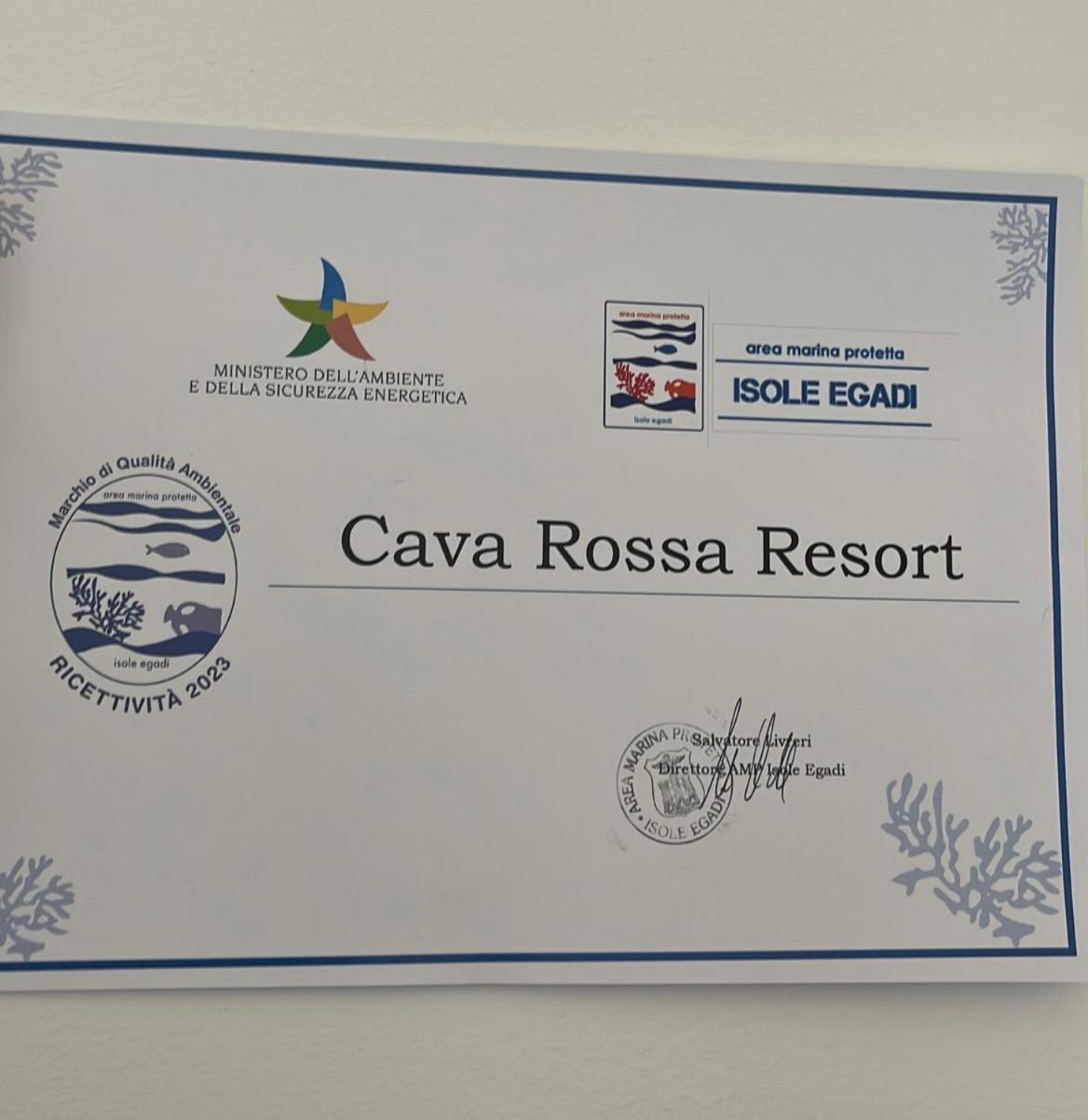 Cava Rossa Apartamento Ilha de Ilha de Favignana Exterior foto